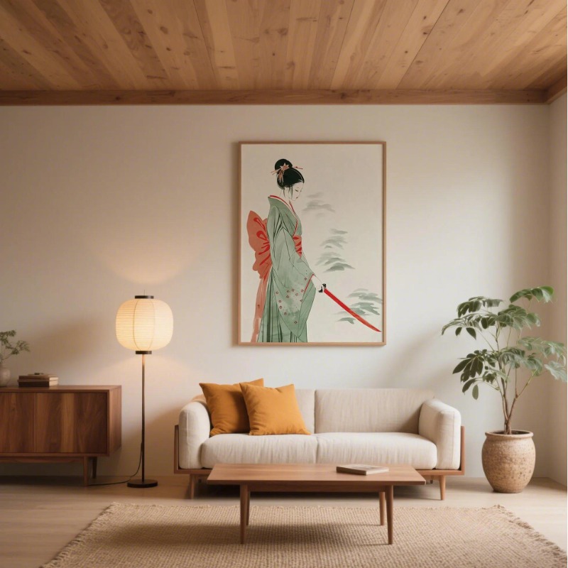 Mount Fuji & Crane Japanese Wa - Japanese Lifestyle Home review and price