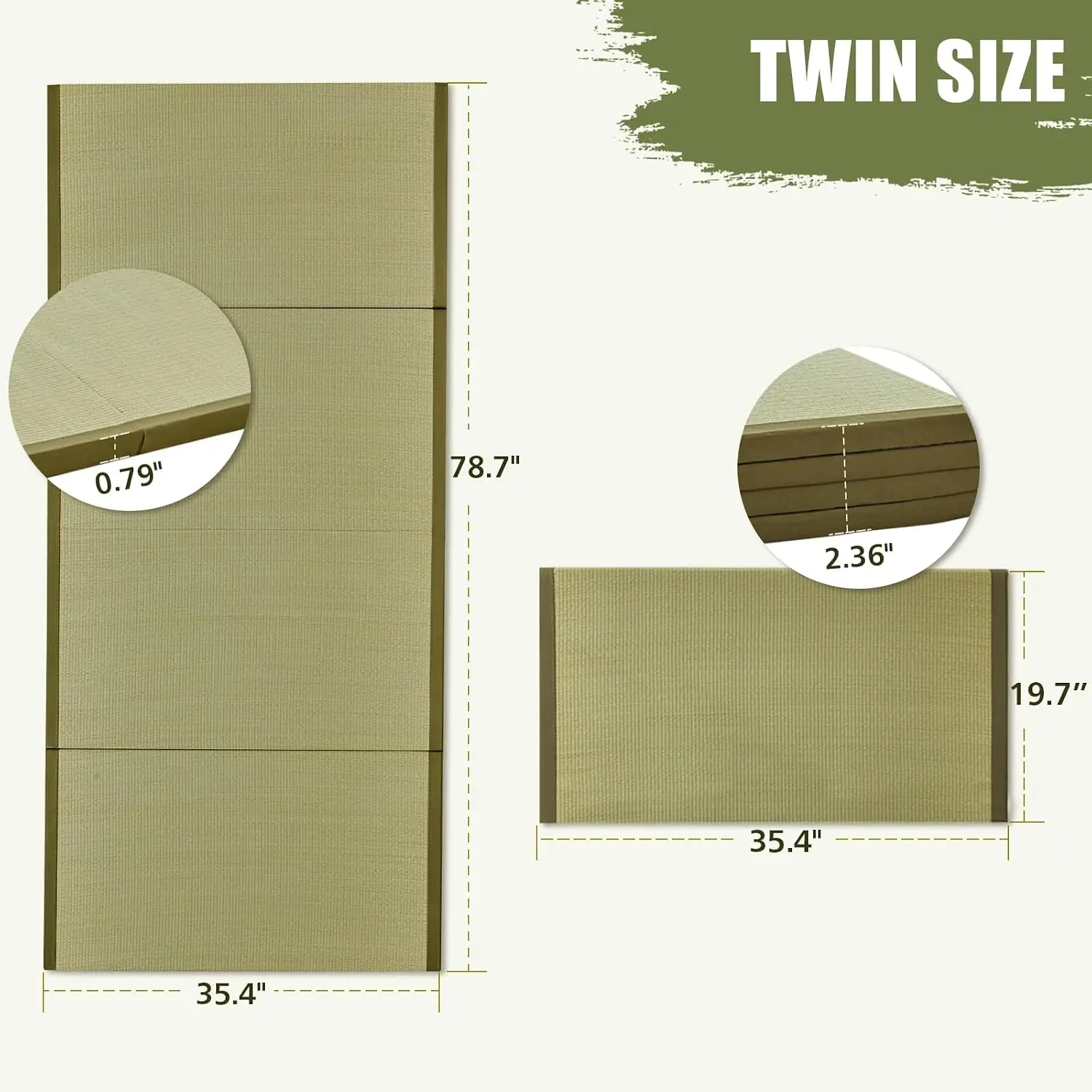 Japanese Tatami Mat, Folding I - Tatami Mat Rush review and price