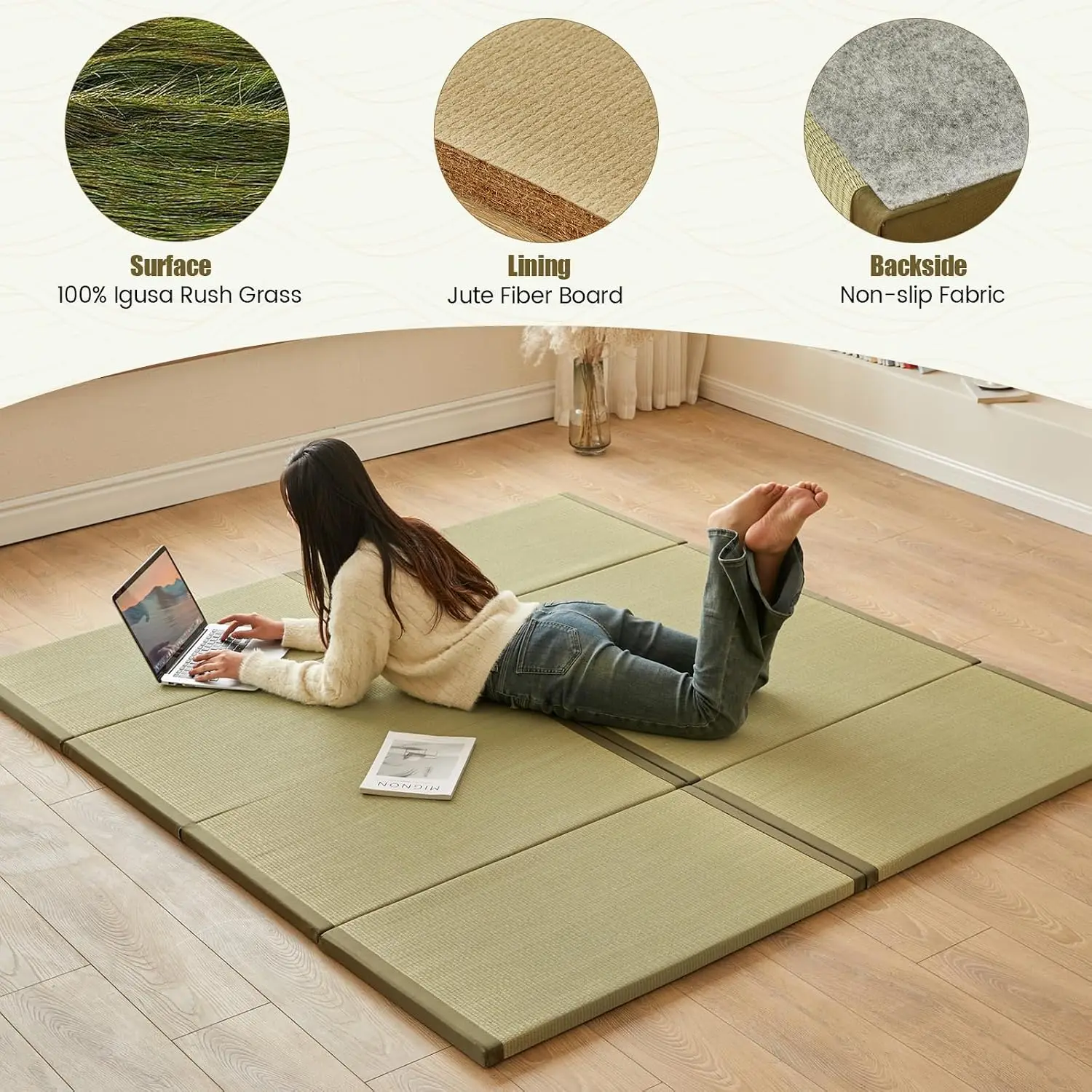 Japanese Tatami Mat, Folding I - Tatami Mat Rush review and price